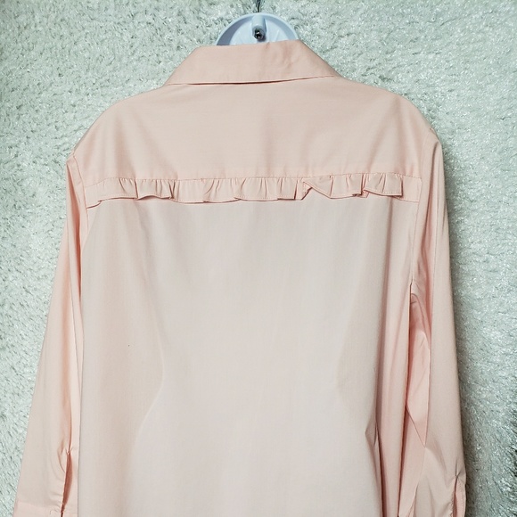 SALE!! Women long sleeve button down top - Picture 3 of 6